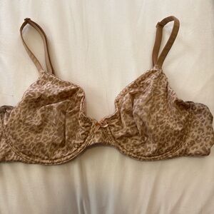 Victoria's Secret Tan Leopard Print Bra